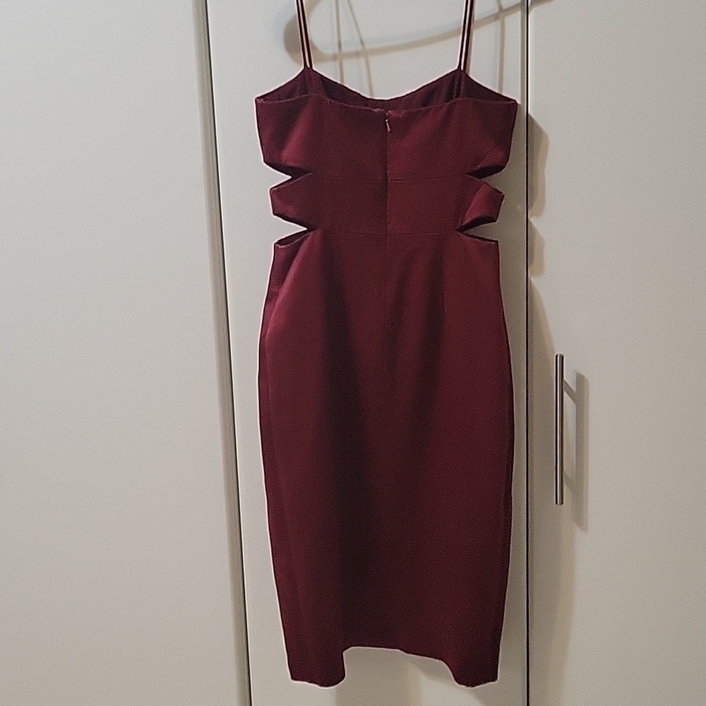 Cynthia Rowley Burgandy dress Size XS
